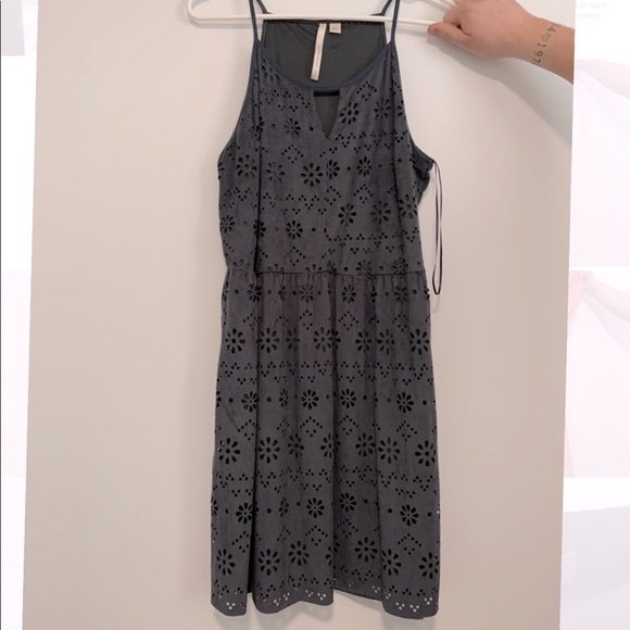 Lauren Conrad Grey Dress - Picture 1 of 3